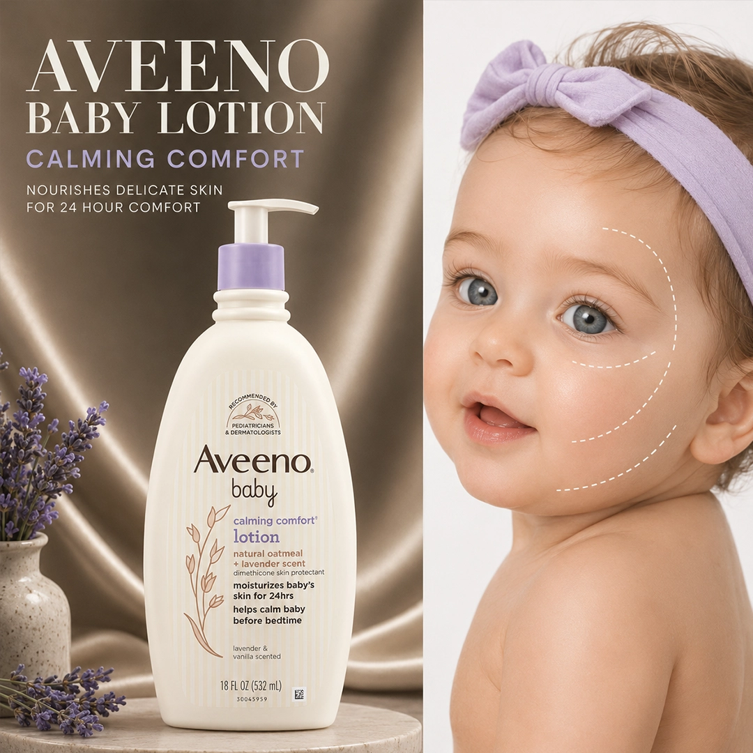 AVEENO BABY LOTION CALMING COMFORT 532ML
