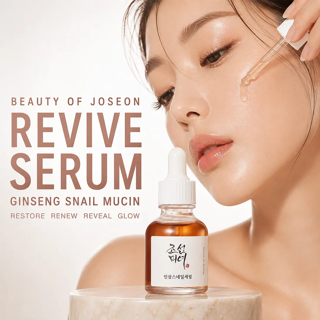BEAUTY OF JOSEON REVIVE SERUM GINSENG SNAIL MUCIN 30ML