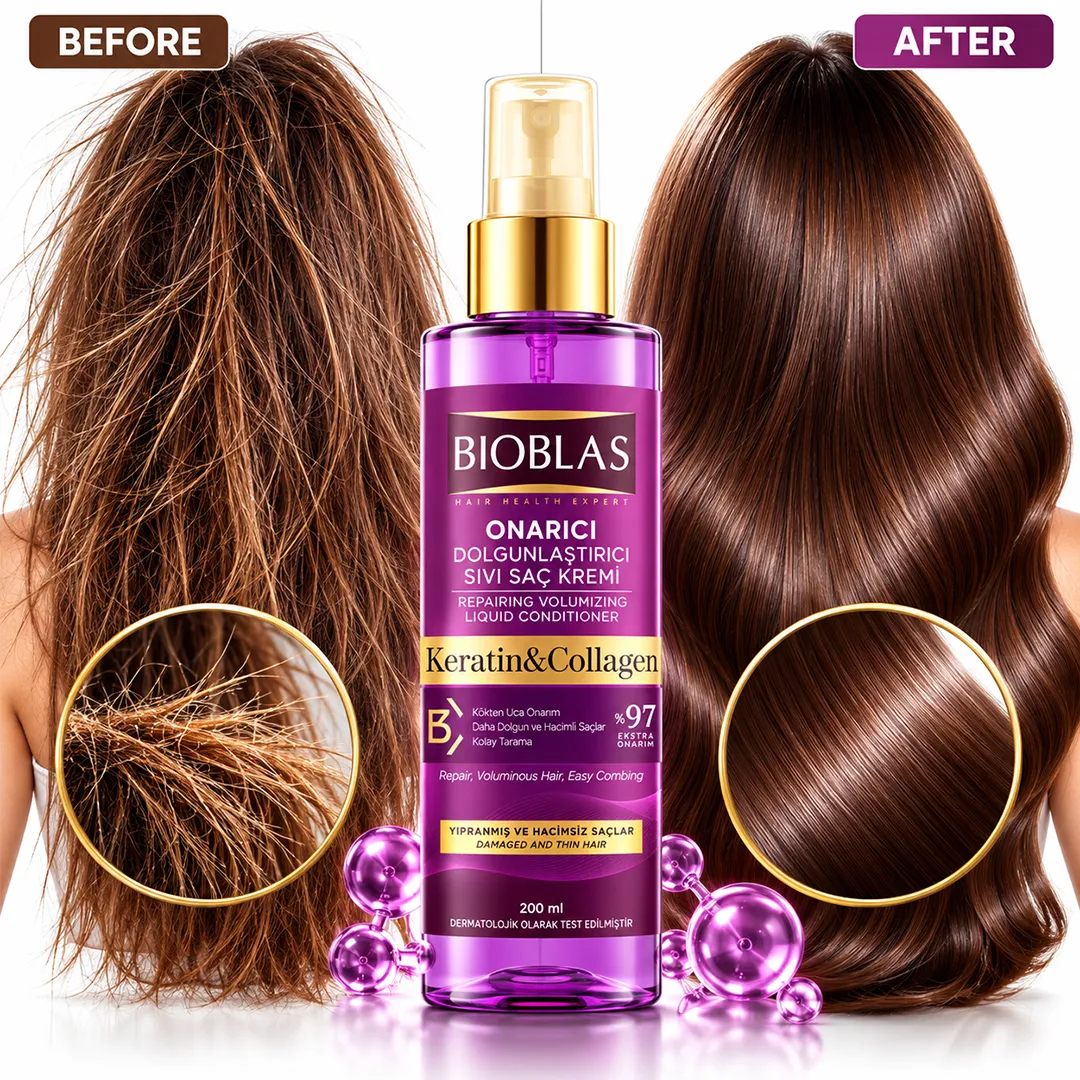 BIOBLAS ONARICI REPAIRING VOLUMIZING LIQUID CONDITIONER 200M