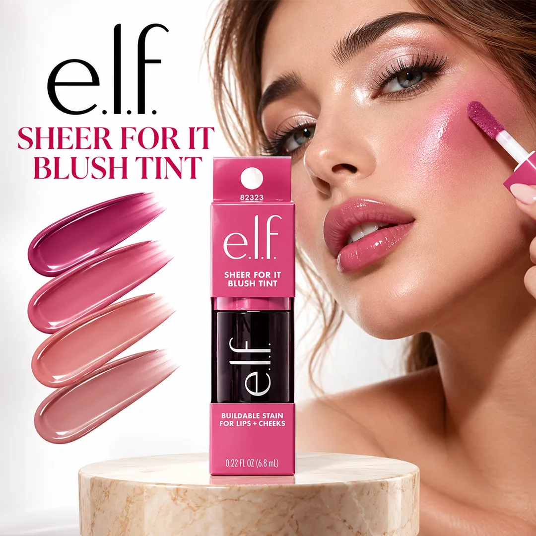 ELF SHEER FOR IT BLUSH TINT PLUMPS UP