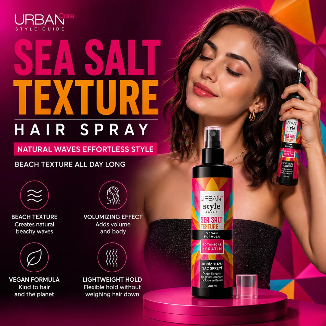 URBAN CARE STYLE SEA SALT TEXTURE HAIR SPRAY 200ML