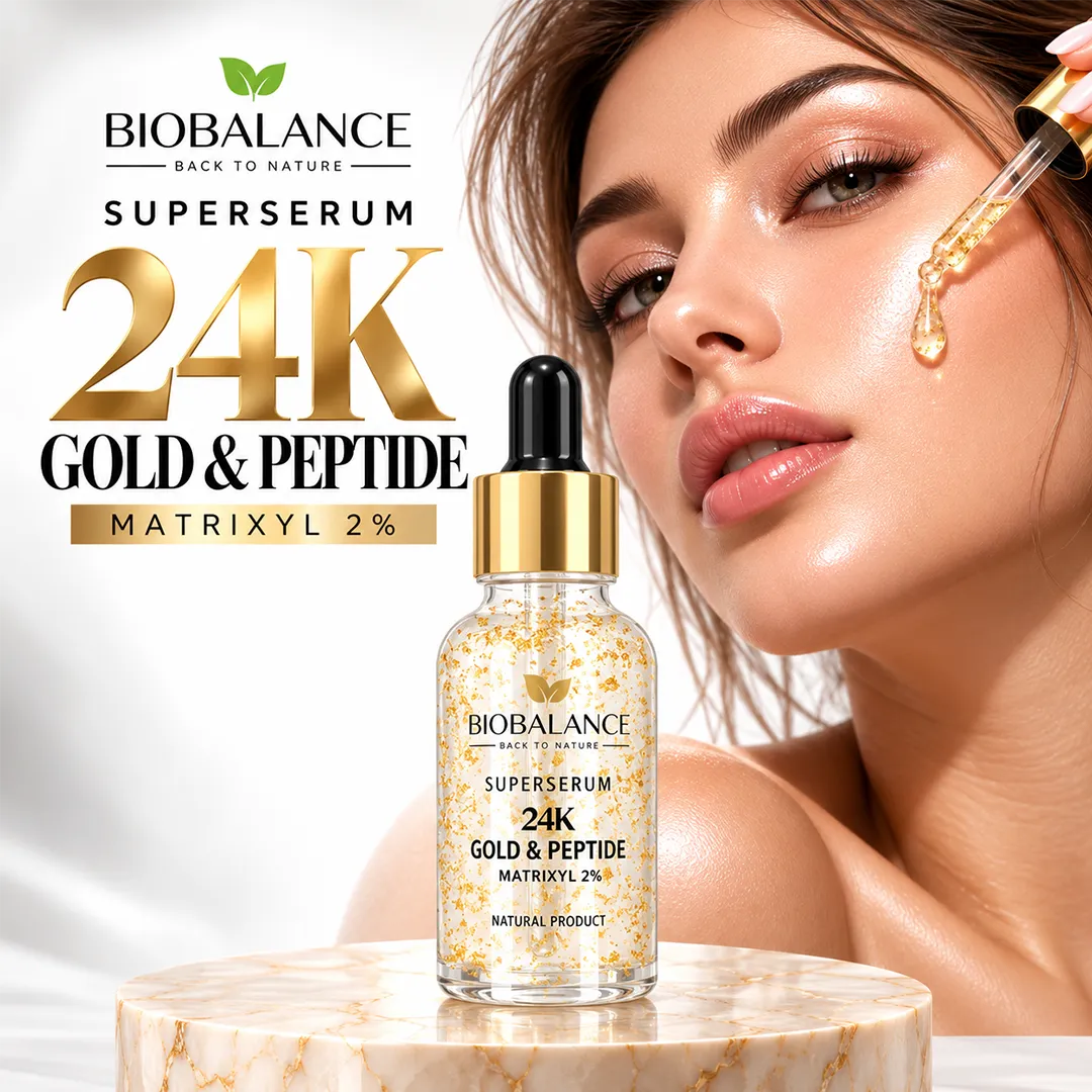 BIO BALANCE SUPER SERUM GOLD & PEPTIDE 24K 30ML
