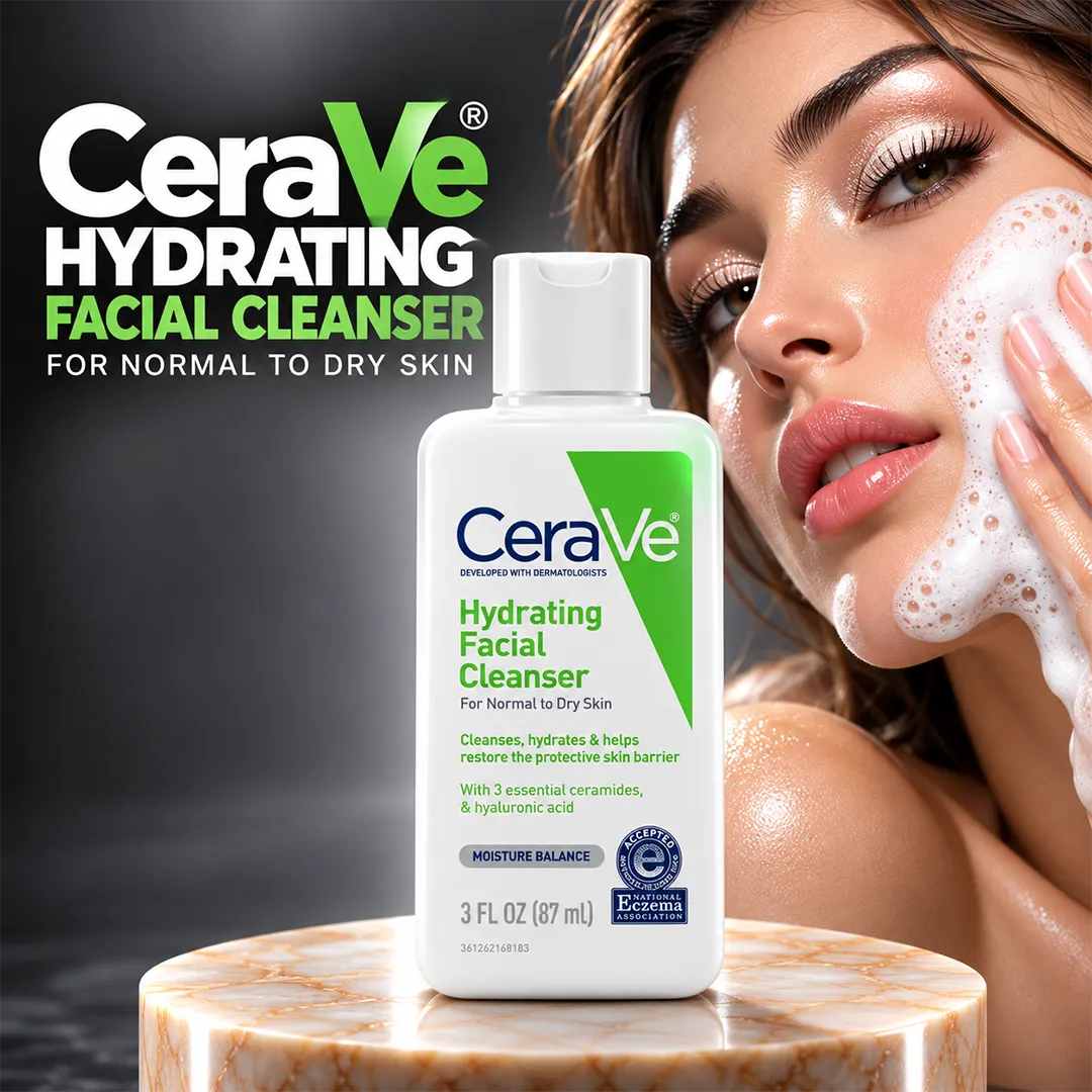 CERAVE HYDRATING FACIAL CLEANSER 087ML