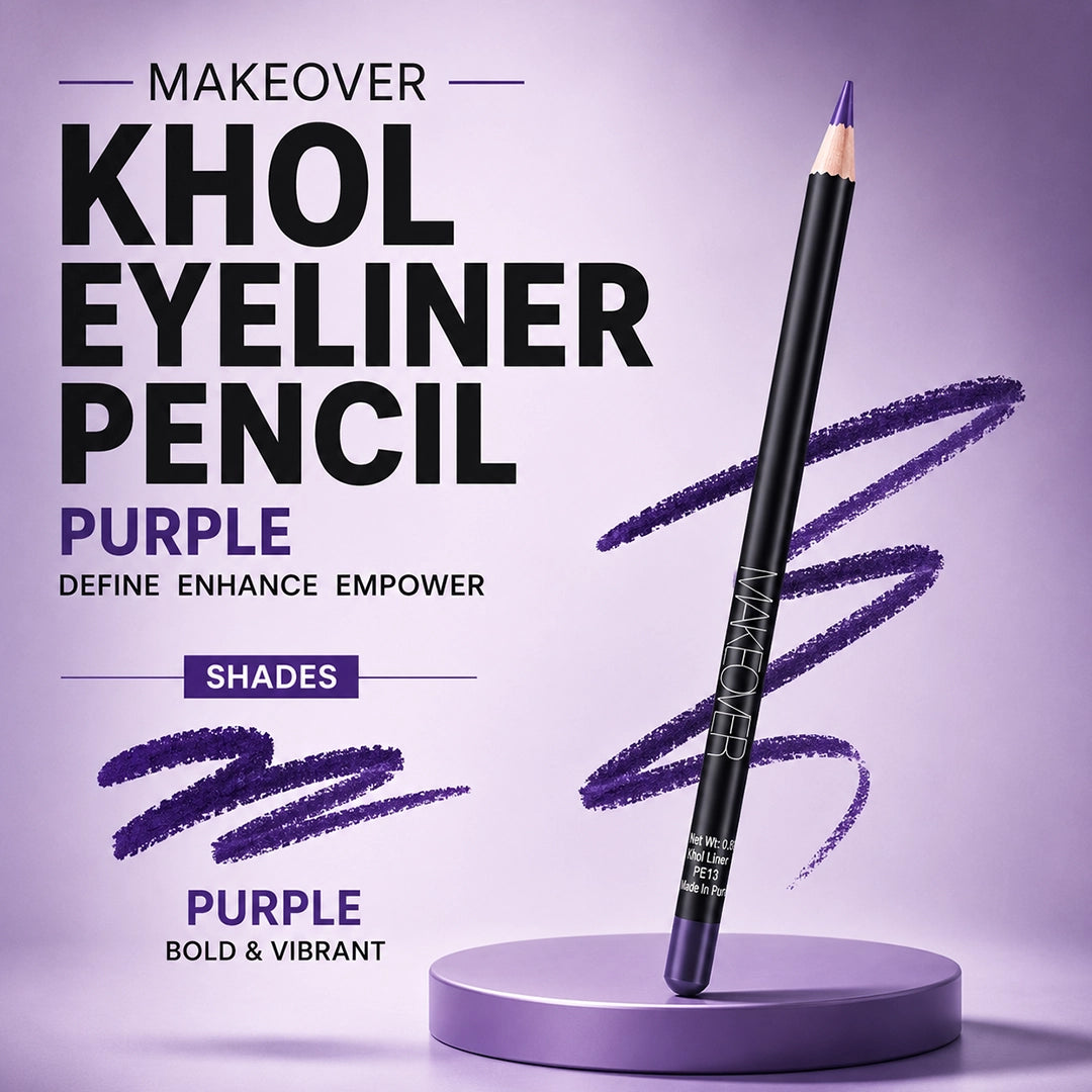 MAKEOVER KHOL EYELINER PENCIL PURPLE