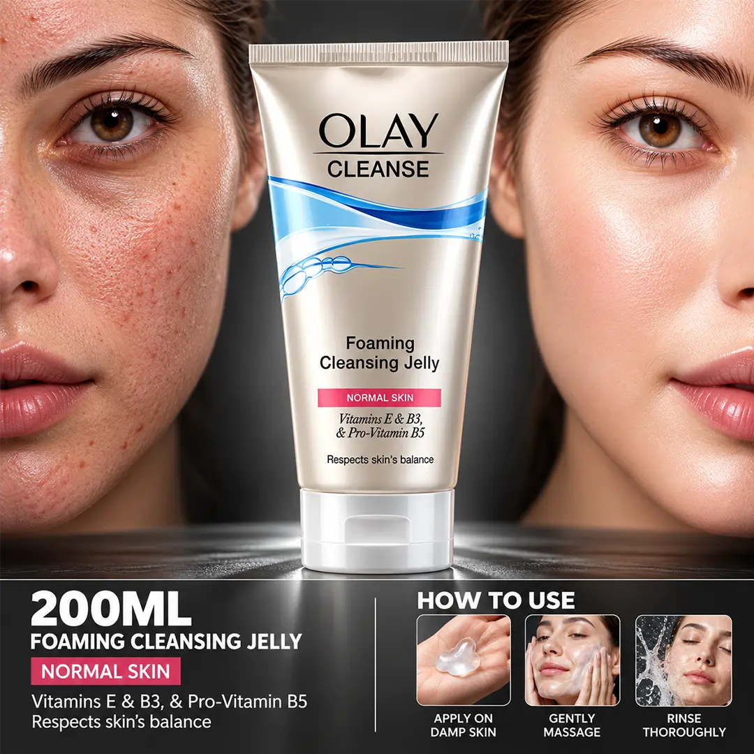 OLAY CLEANSE JELLY FOAMING CLEANSING 200ML
