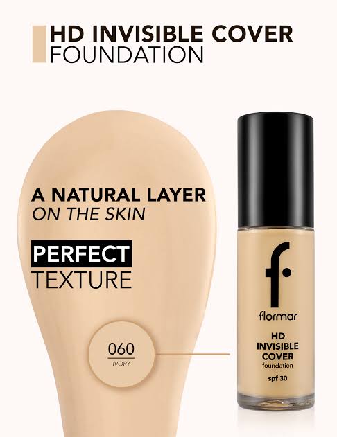 FLORMAR FOUNDATION INVISIBLE COVER HD
