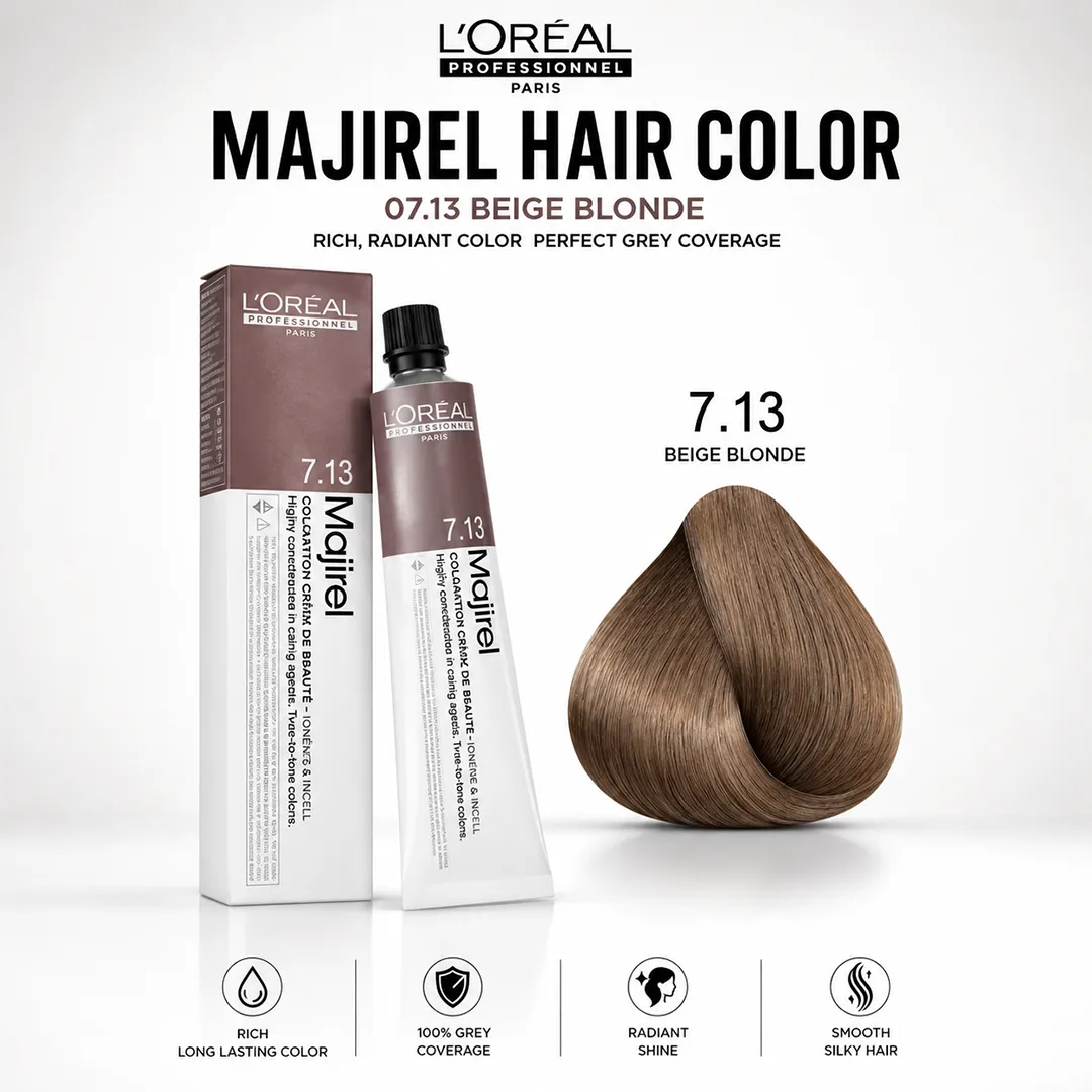 LOREAL PRO MAJIREL HAIR COLOR 07.13