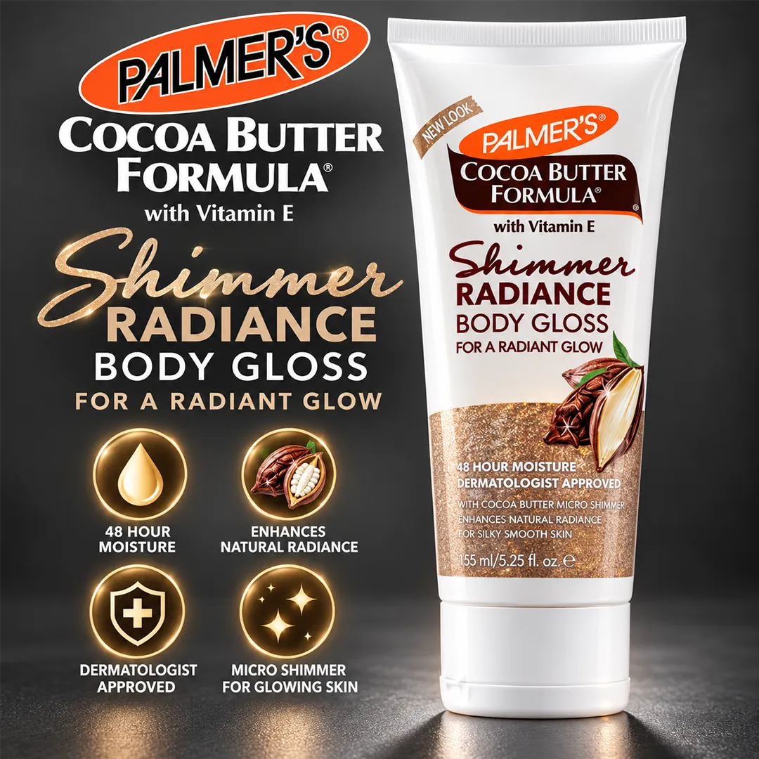 PALMERS COCOA BUTTER 155ML SHIMMER BODY GLOSS