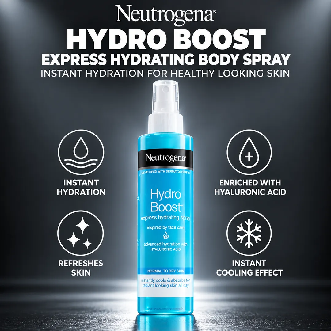 NEUTROGENA HYDRO BOOST EXPRESS HYDRATING BODY SPRAY 200ML