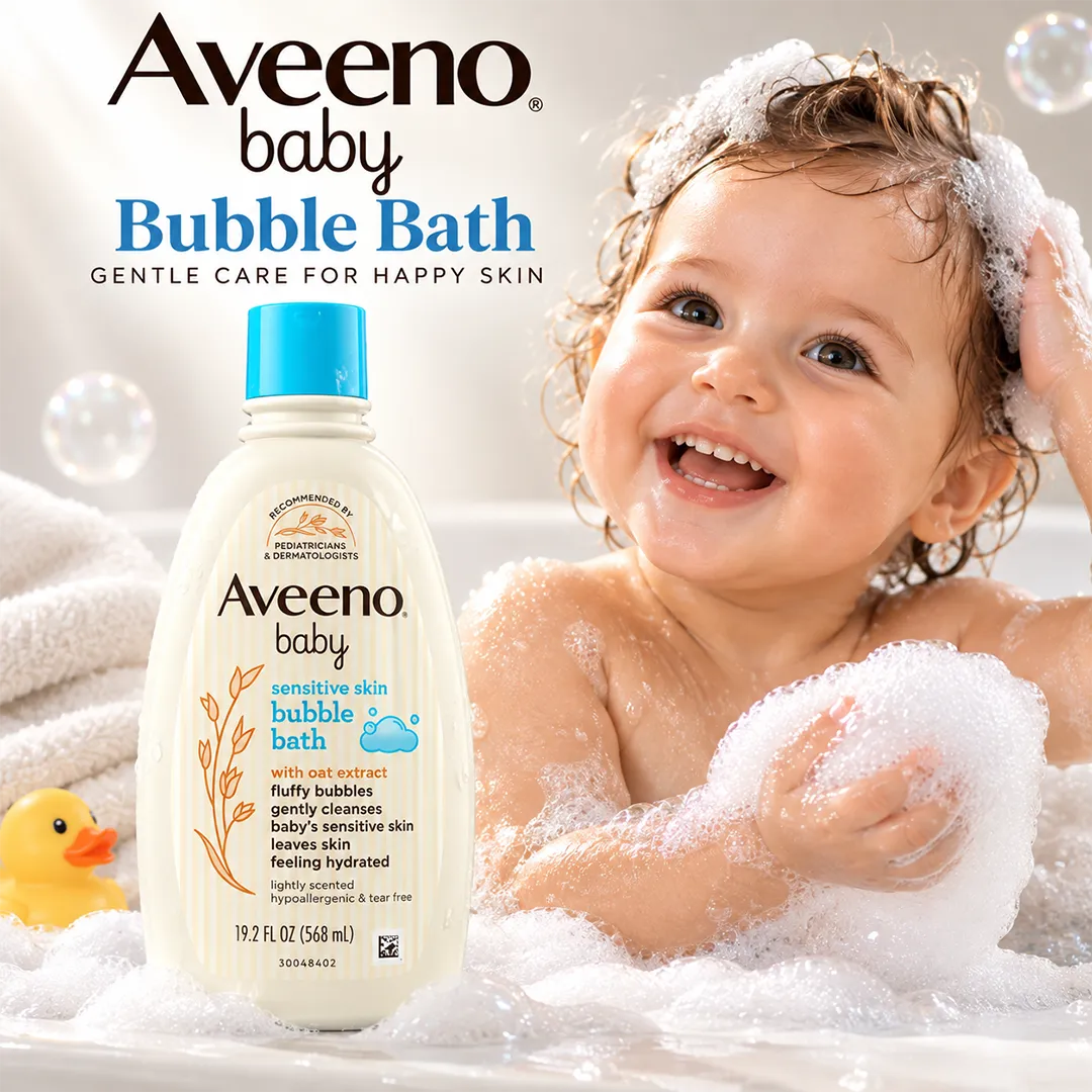AVEENO BABY BUBBLE BATH 568ML
