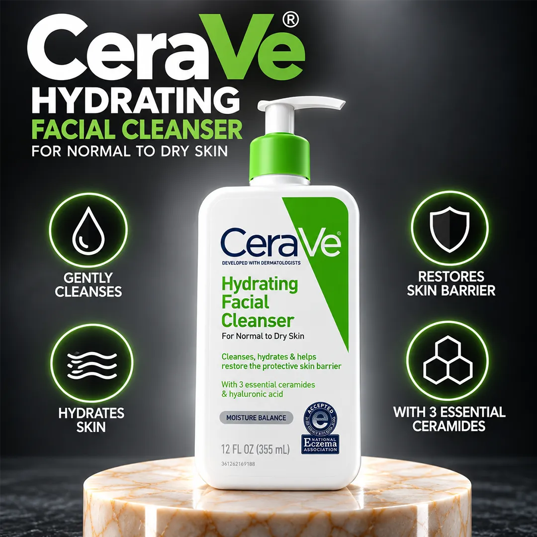 CERAVE HYDRATING FACIAL CLEANSER 355ML