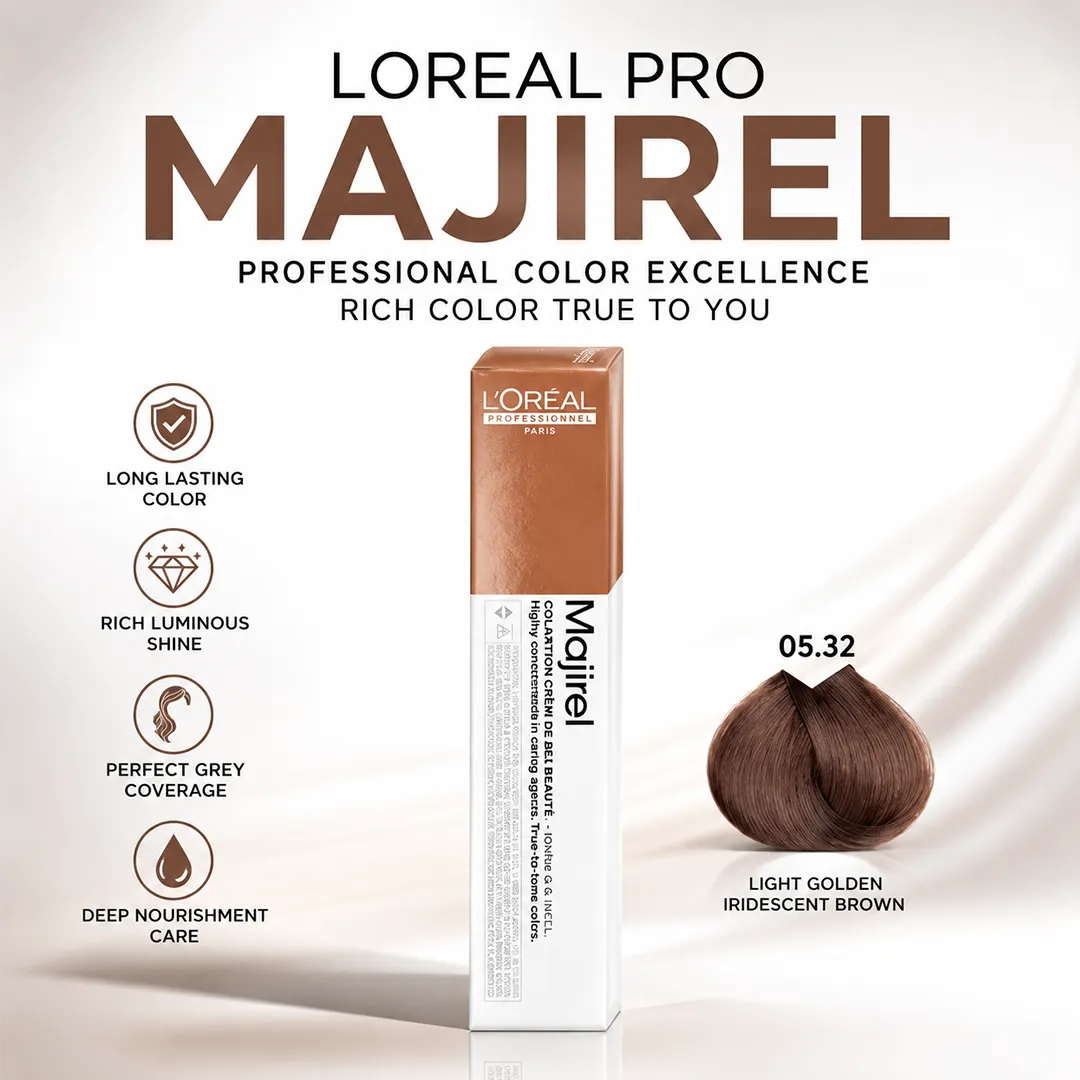 LOREAL PRO MAJIREL HAIR COLOR 05.32.