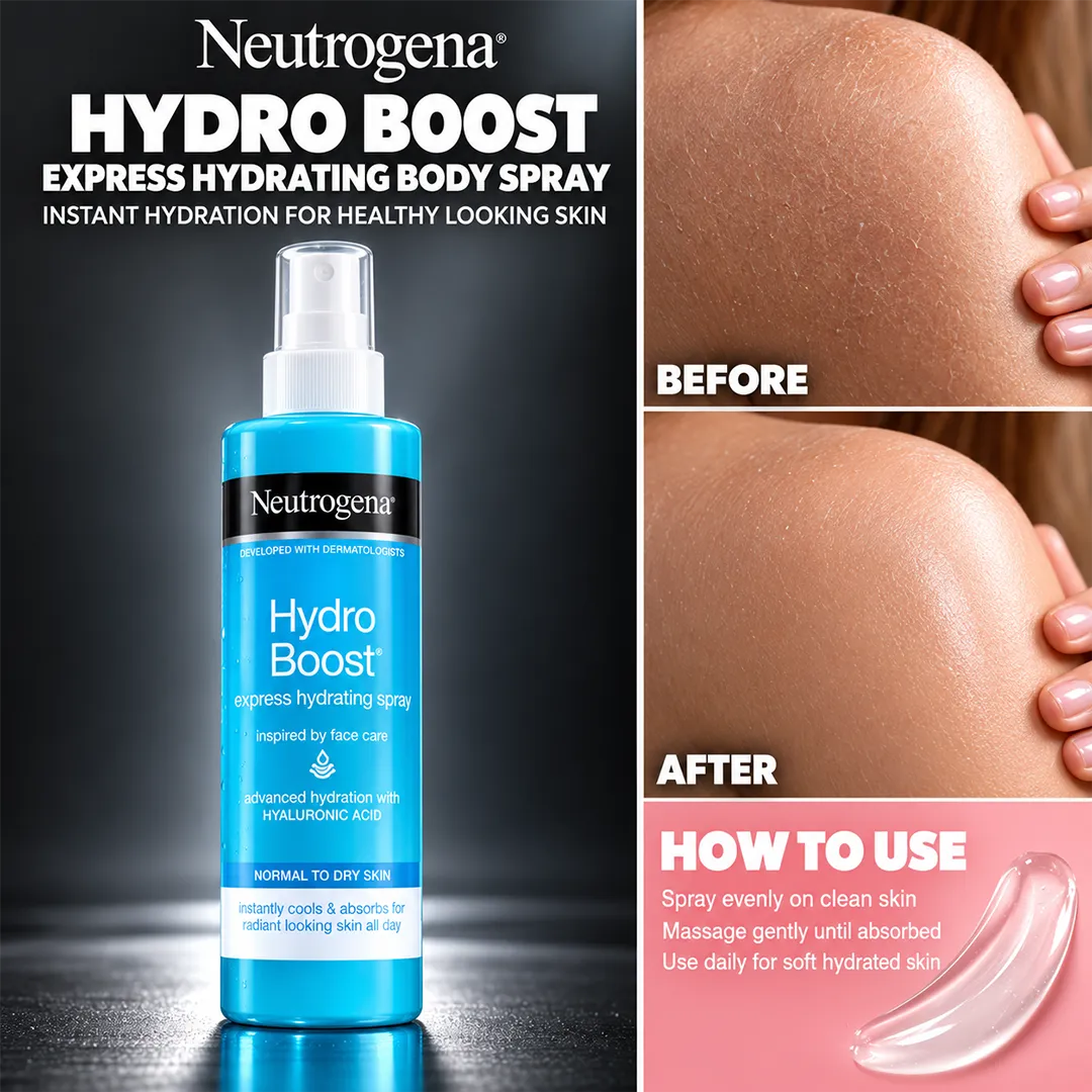 NEUTROGENA HYDRO BOOST EXPRESS HYDRATING BODY SPRAY 200ML