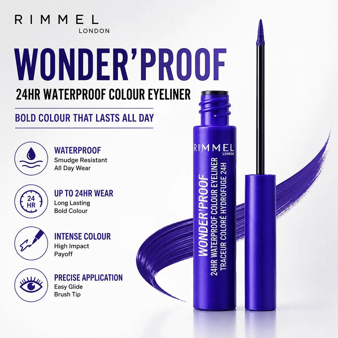 RIMMEL EYELINER WONDER PROOF
