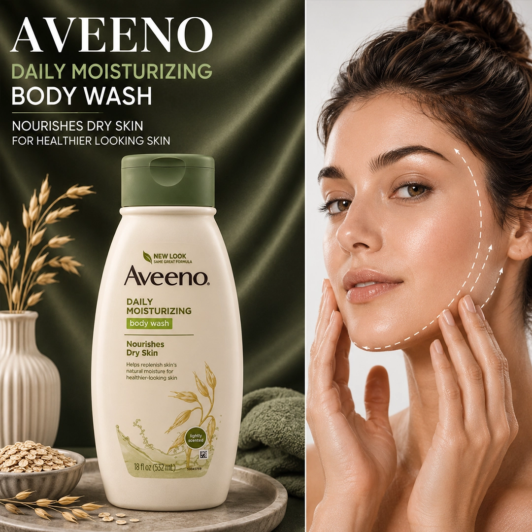 AVEENO BODY WASH 532ML DULL DRY SKIN