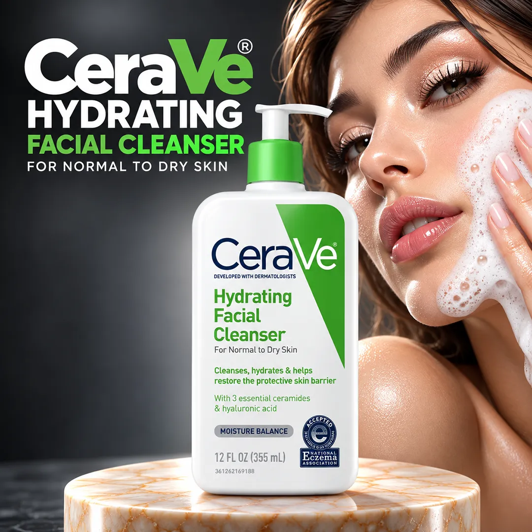 CERAVE HYDRATING FACIAL CLEANSER 355ML