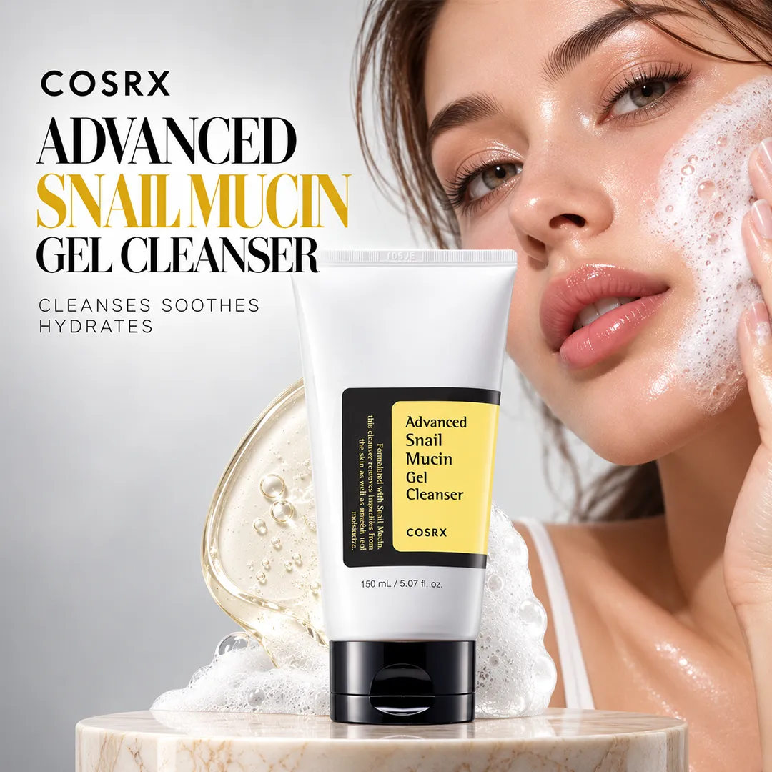 COSRX SNAIL MUCIN GEL CLEANSER 150ML