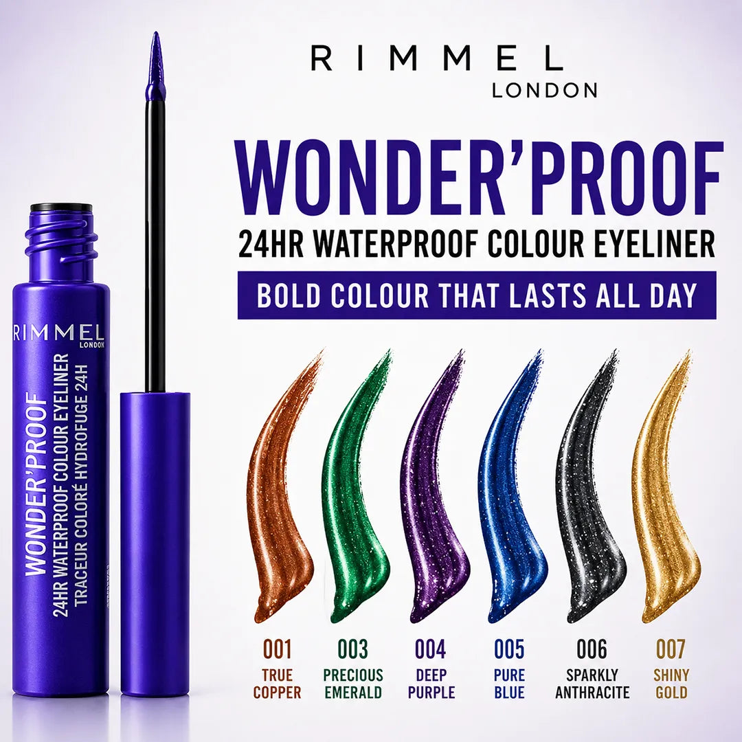 RIMMEL EYELINER WONDER PROOF