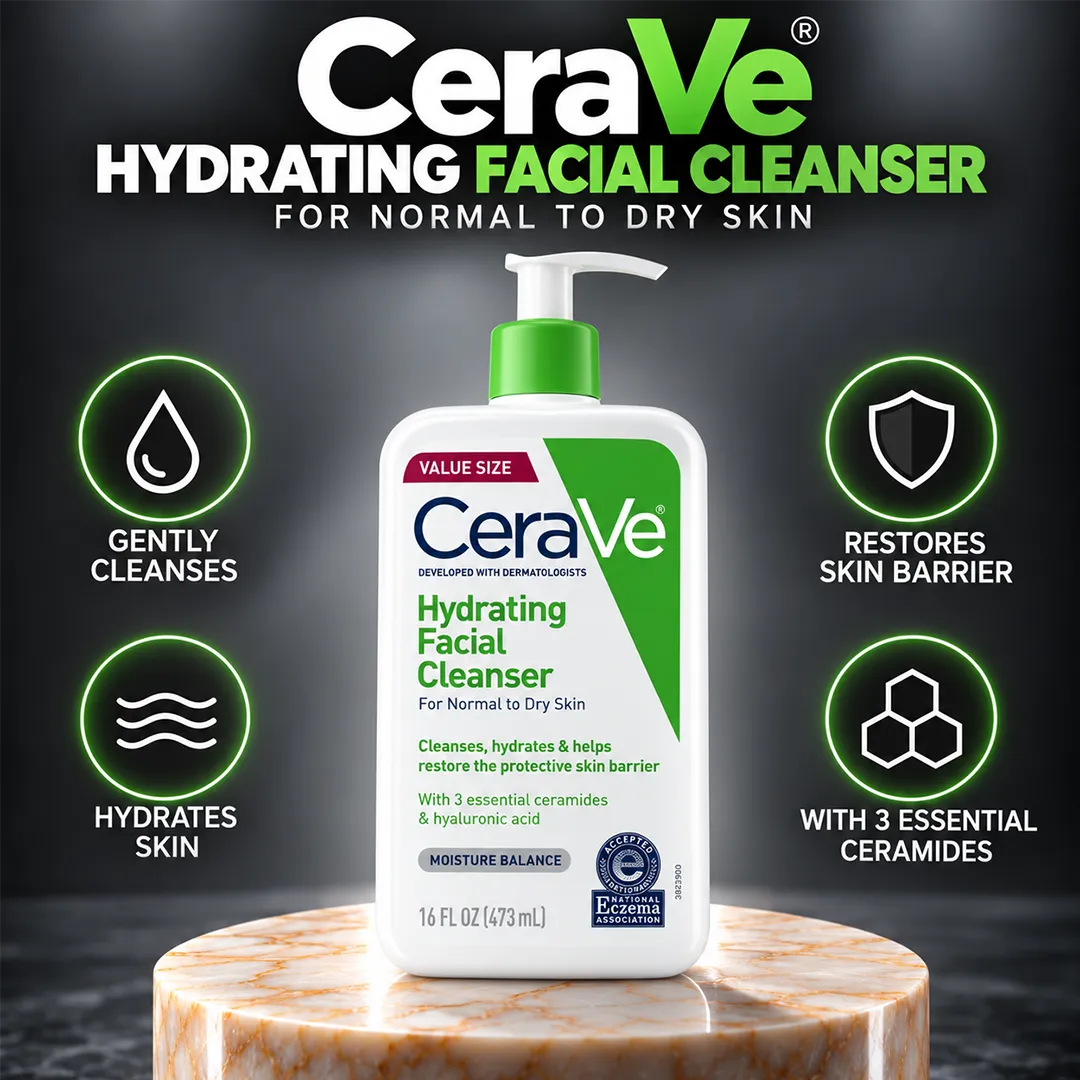 CERAVE HYDRATING FACIAL CLEANSER 473ML