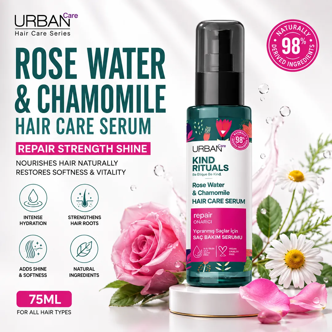 URBAN CARE ROSE WATER & CHAMOMILE SERUM