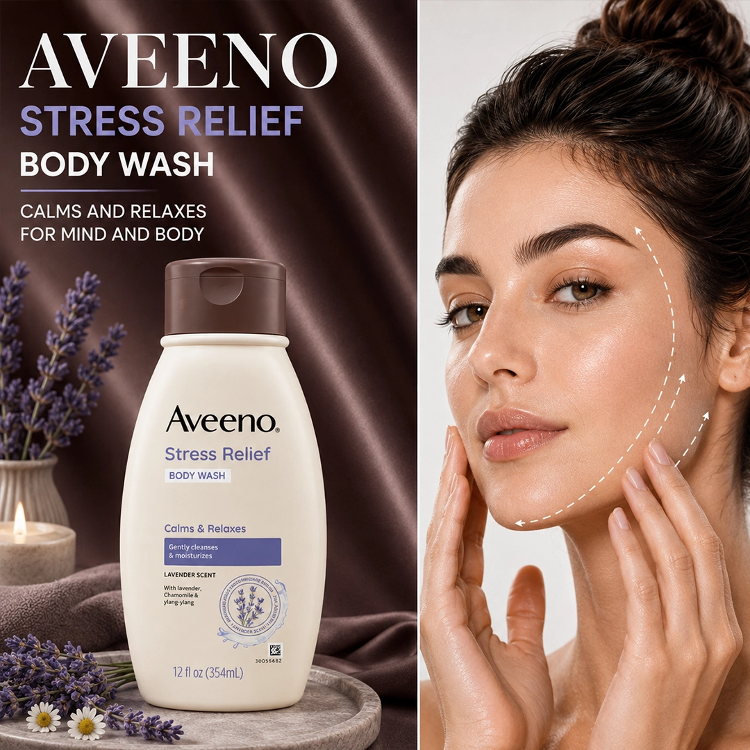 AVEENO BODY WASH 354ML STRESS RELIEF