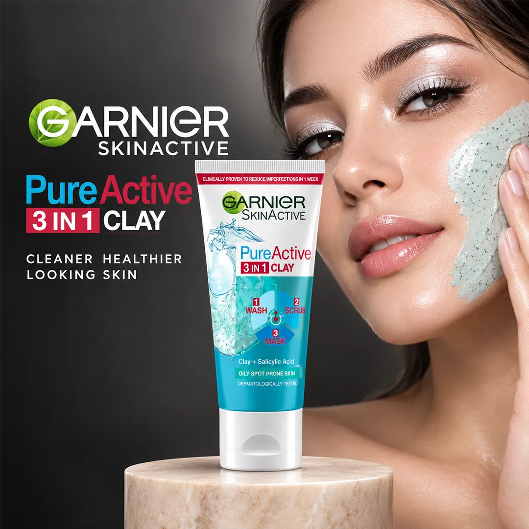 GARNIER PURE ACTIVE 3 IN 1 150ML