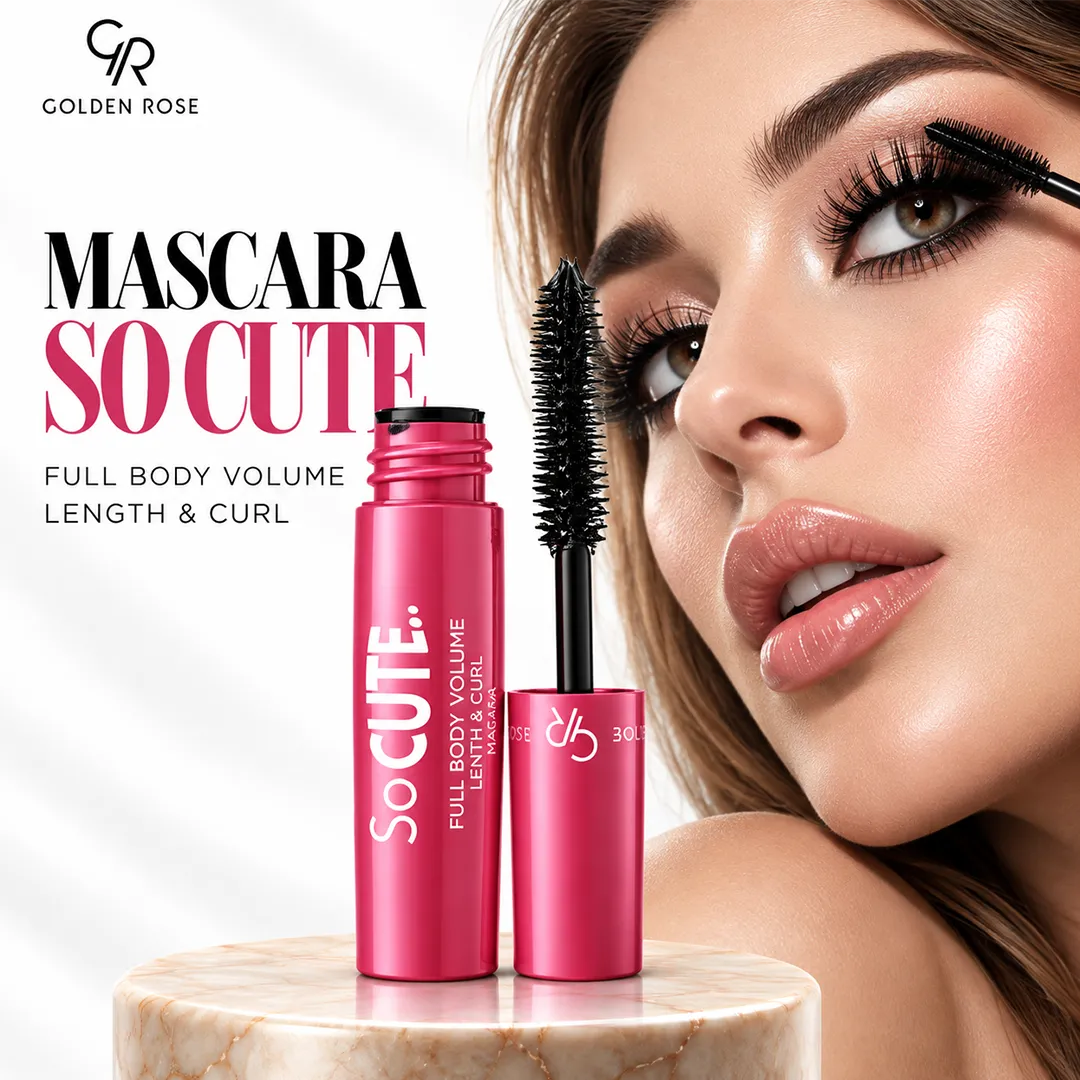 GOLDEN ROSE MASCARA SO CUTE LENGTH & CURL