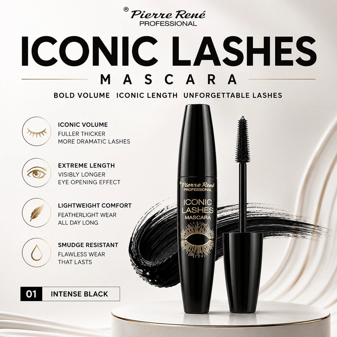 PIERRE RENE MASCARA ICONIC LASHES