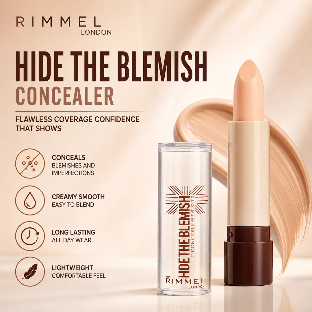 RIMMEL CONCEALER HIDE THE BLEMISH