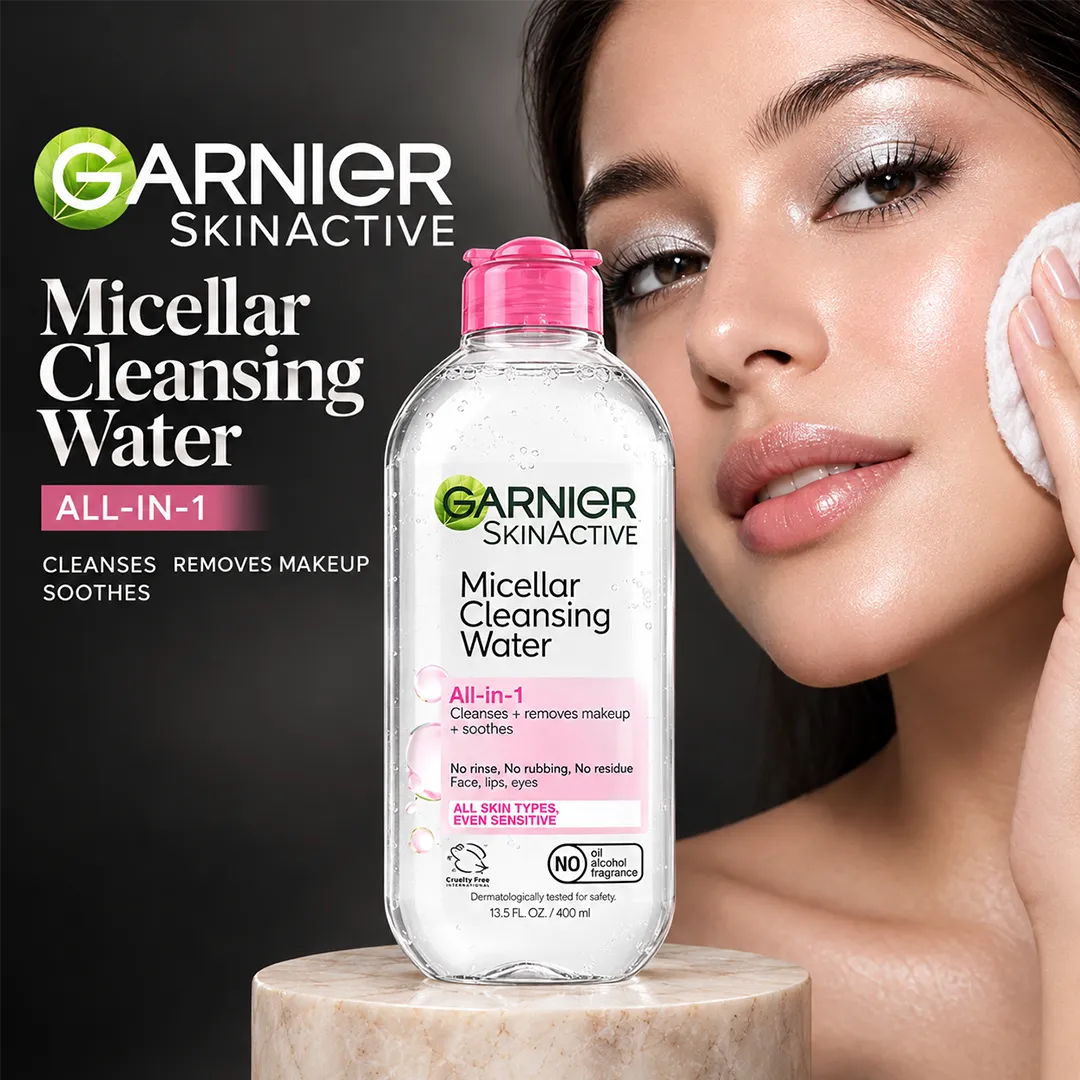 GARNIER SKIN ACTIVE MICELLAR WATER 400ML