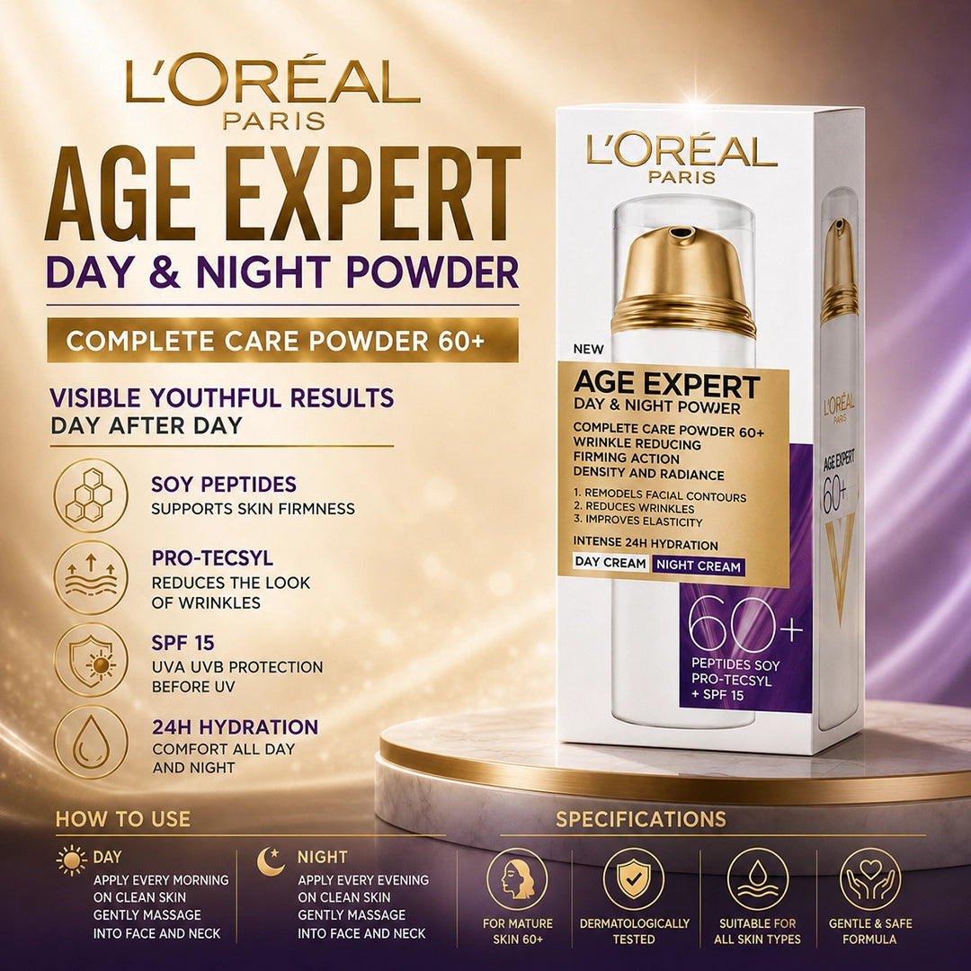 LOREAL NOWOSC EKSPERT WIEKU NA DZIEN NA NOC 60PLUS