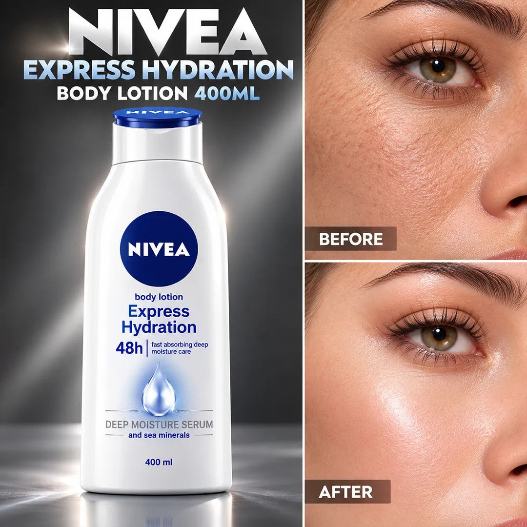 NIVEA BODY LOTION 400ML EXPRESS HYDRATION