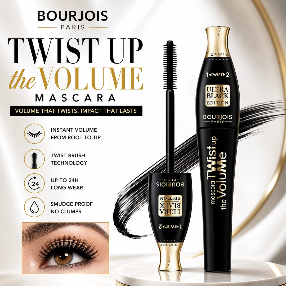 BOURJOIS PARIS TWIST UP THE VOLUME MASCARA