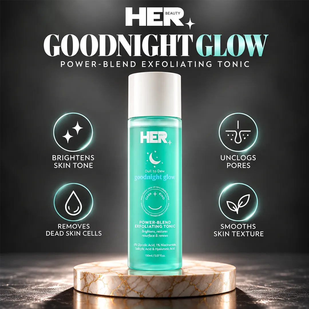 HER BEAUTY GOODNIGHT GLOW 120ML TONIC