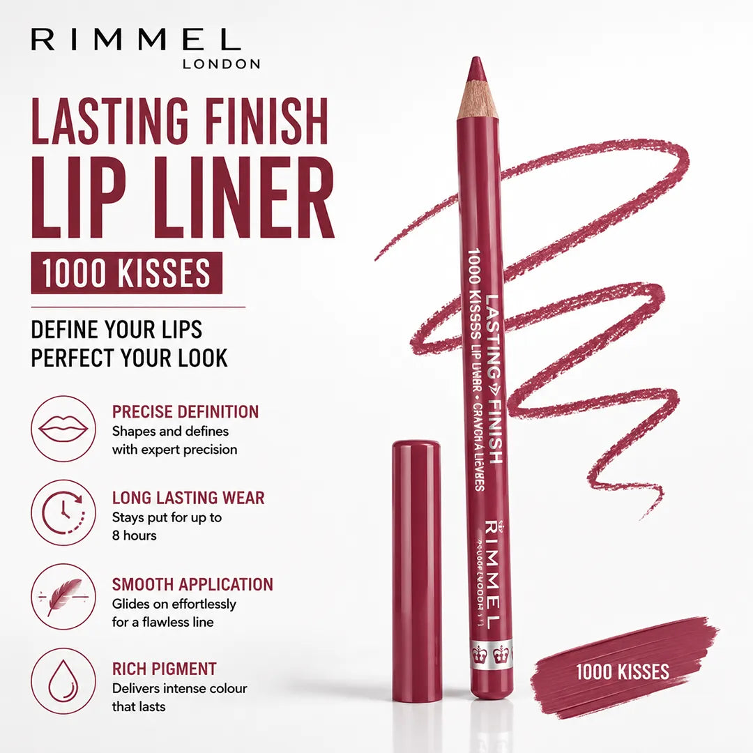 RIMMEL LIP LINER LASTING FINISH 1000 KISSES
