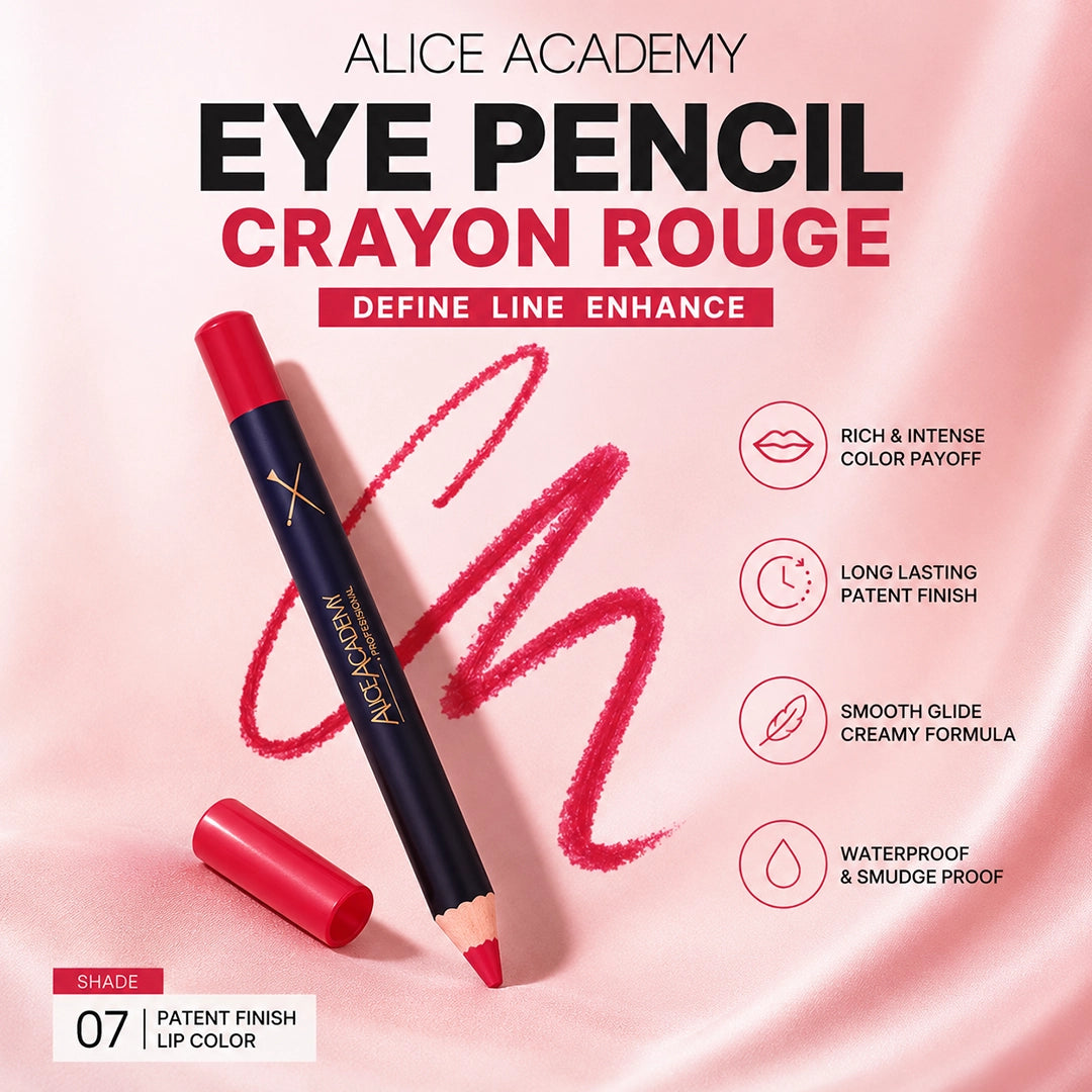 ALICE ACADEMY EYE PENCIL CRAYON ROUGE