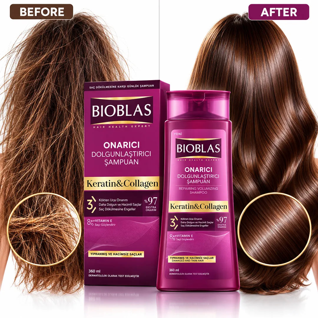 BIOBLAS ONARICI REPAIRING VOLUMIZING SHAMPOO 360ML