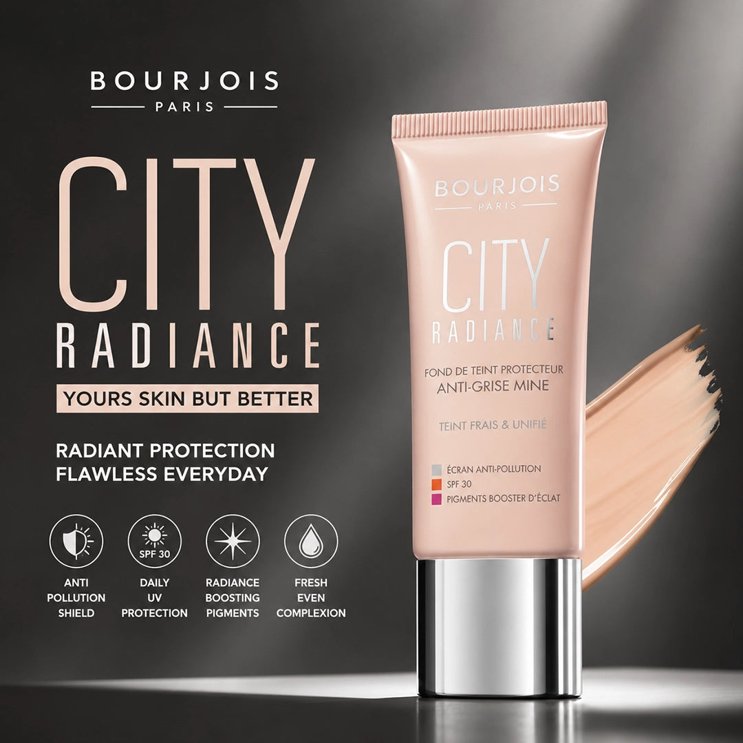 BOURJOIS FOUNDATION CITY RADIANCE