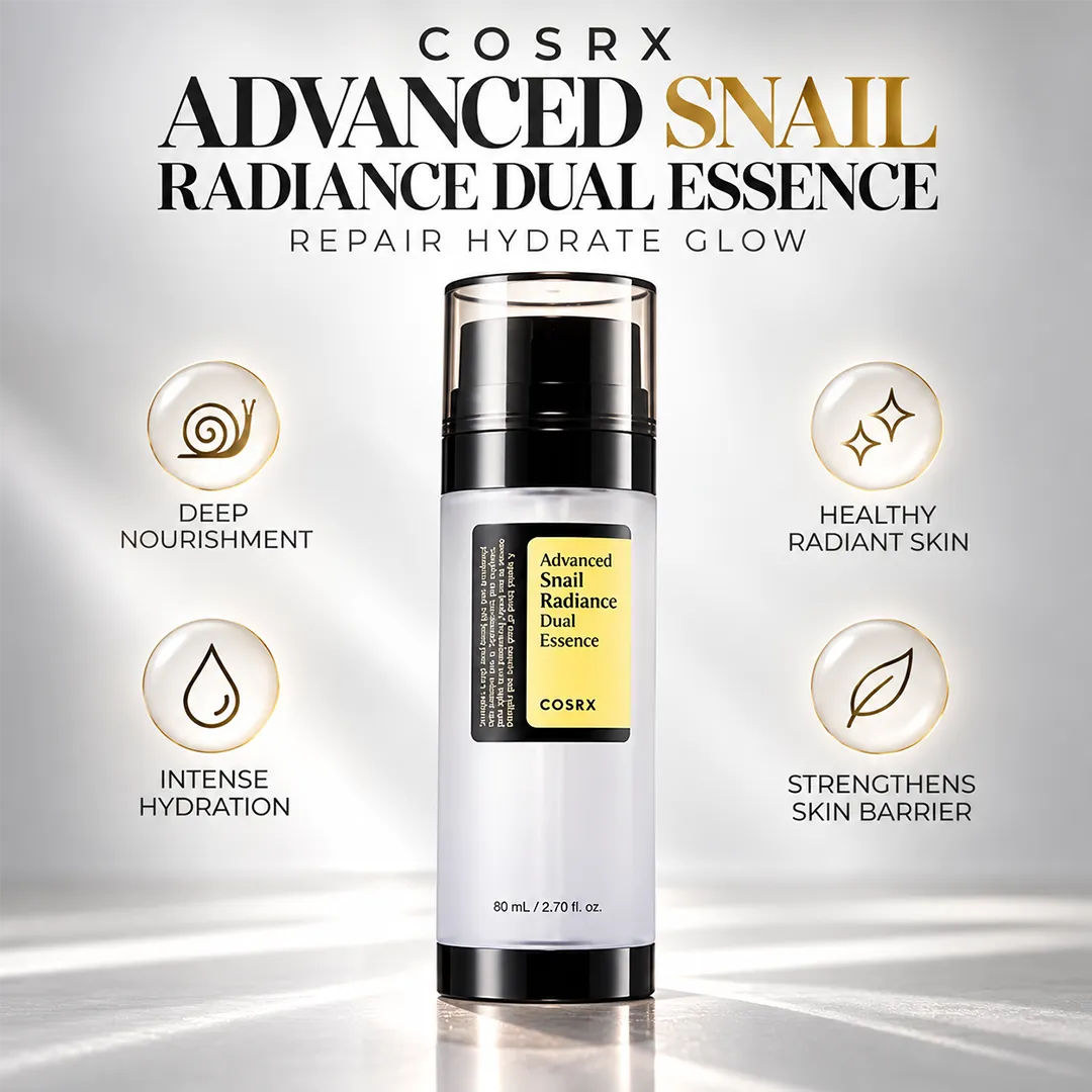 COSRX ADVANCED SNAIL 92 MUCIN DUAL ESSENCE 80ML