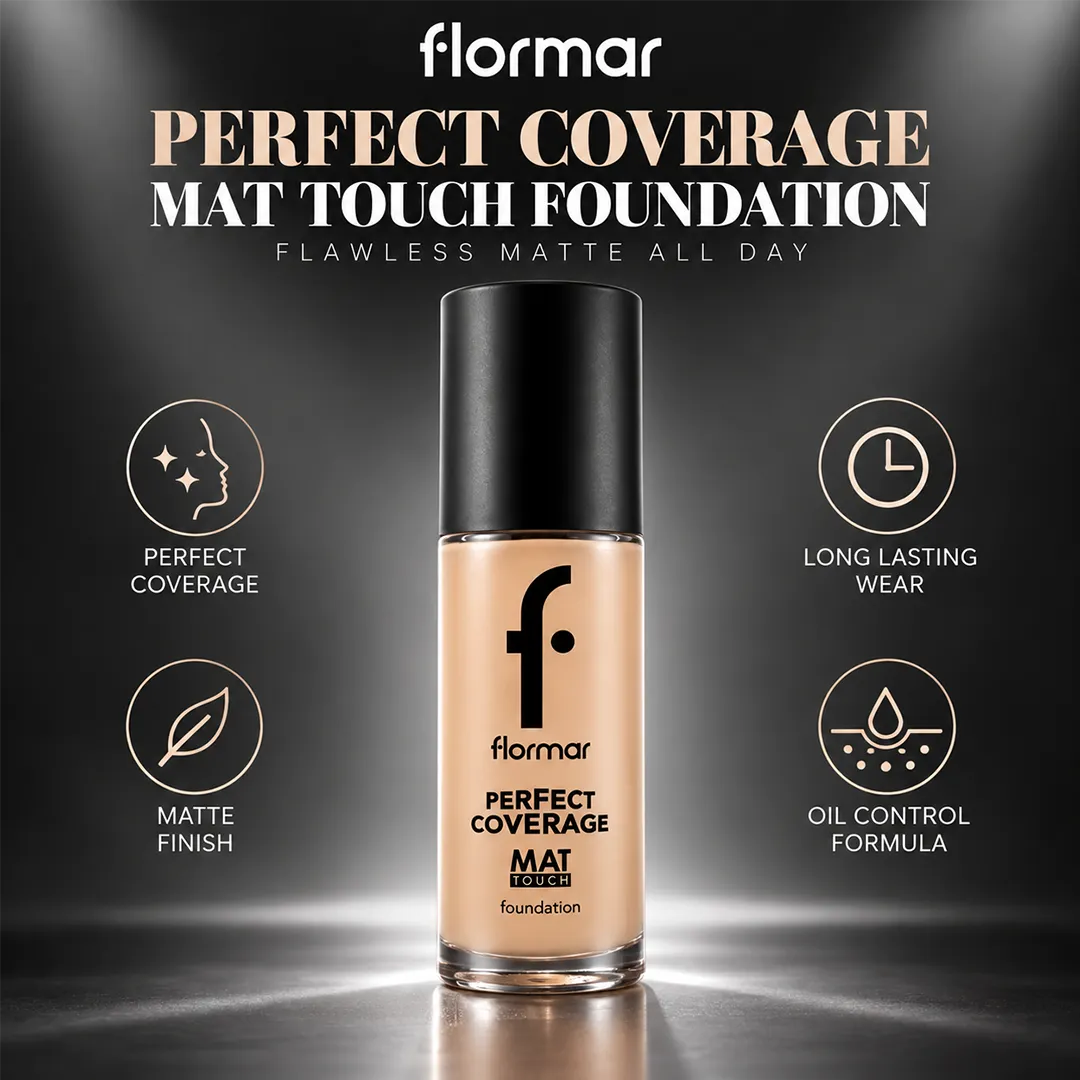 FLORMAR FOUNDATION MAT TOUCH M
