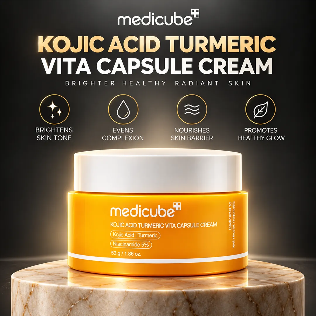MEDICUBE KOJIC ACID TURMERIC VITA CAPSULE CREAM 53GM