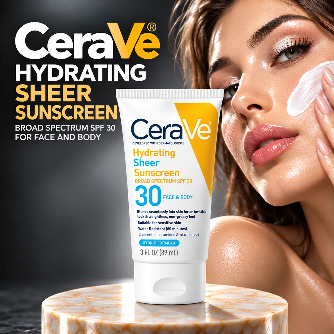 CERAVE HYDRATING SUNSCREEN SPF30 FACE & BODY 89ML