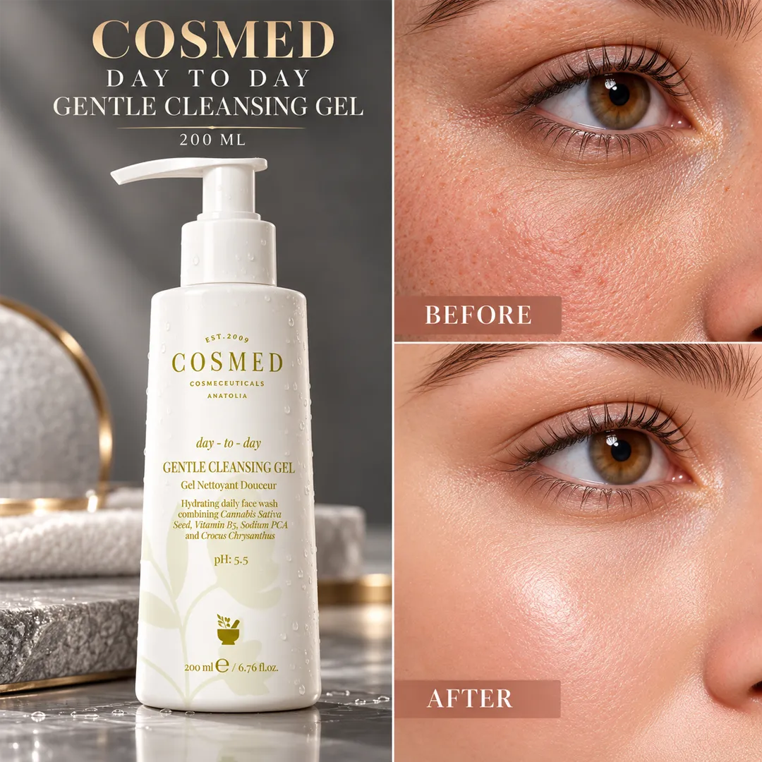 COSMED DAY TO DAY GENTLE CLEANSING GEL 200ML