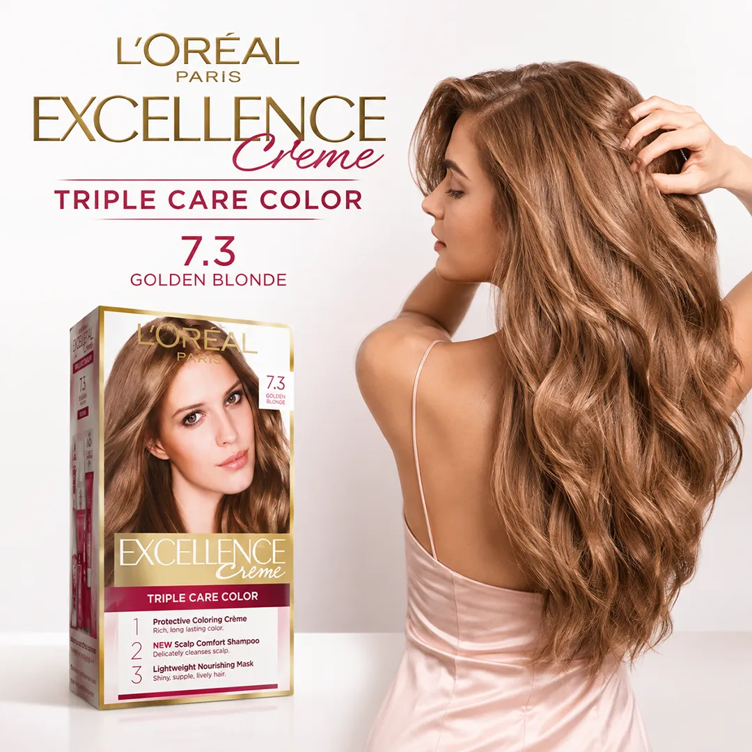 LOREAL CREAM EXCELLENCE COLOR 7.3