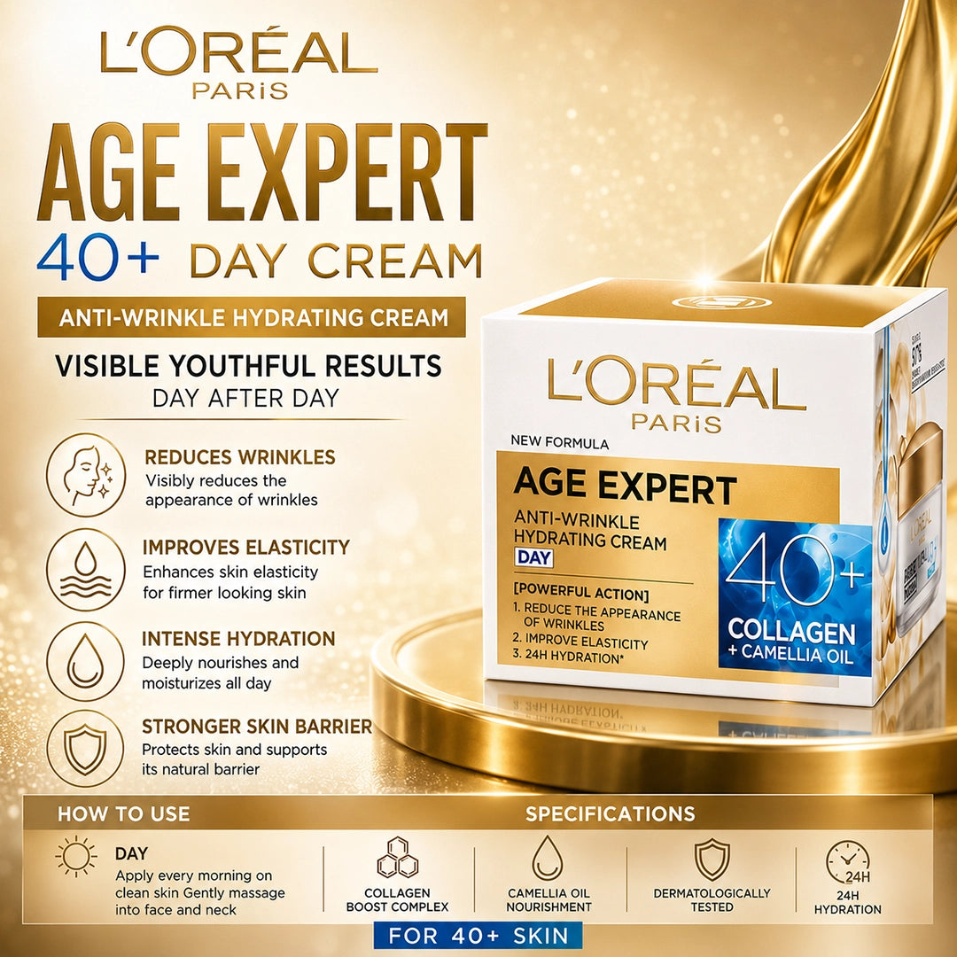 LOREAL NOWA FORMULA 50ML EDSPERT WIEKU 40PLUS