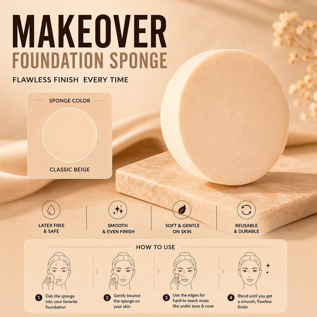 MAKEOVER FOUNDATION SPONGE