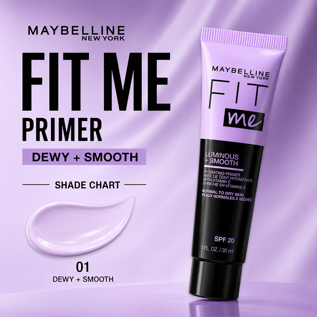MAYBELLINE FIT ME PRIMER DEWY SMOOTH (2017)