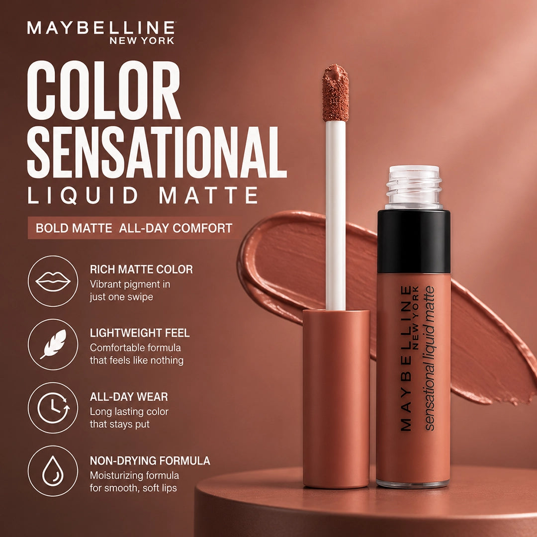 MAYBELLINE COLOR SENSATIONAL LIQUID MATTE