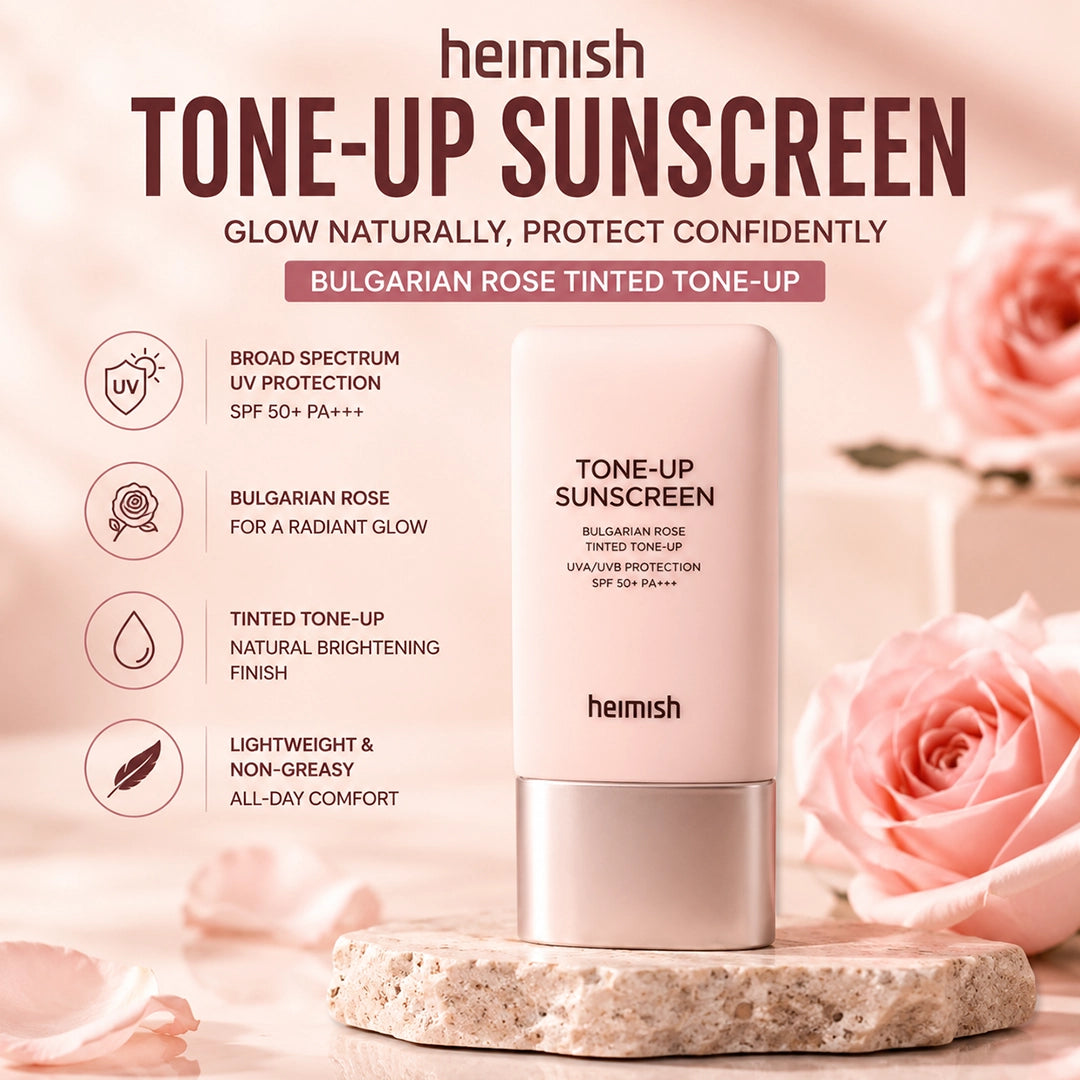 CAILYN BULGARIAN ROSE TINTED TONE UP SUNSCREEN 30ML SPF50 PA