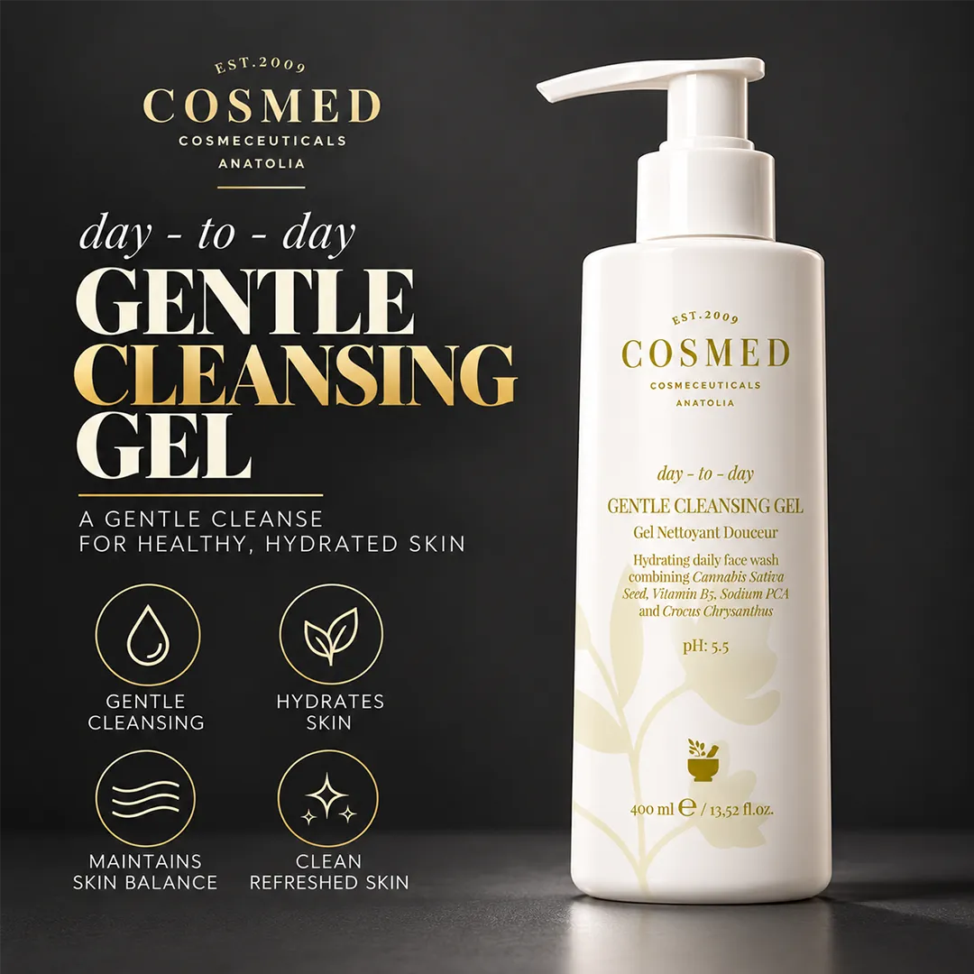 COSMED DAY TO DAY GENTLE CLEANSING GEL 400ML